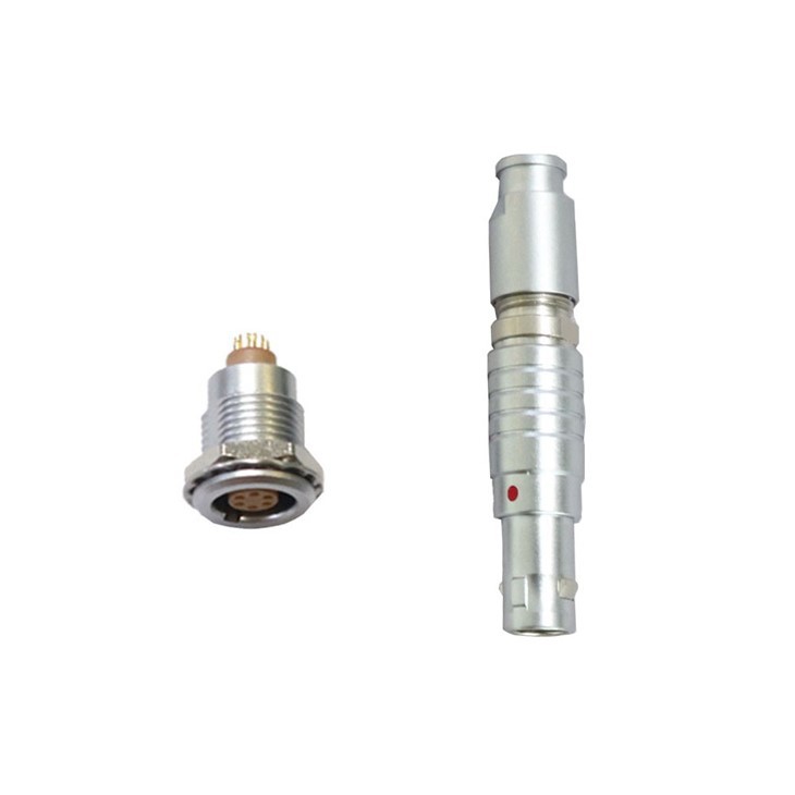 Metal Pull-Push Self-latching Plug And Socket