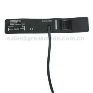 신생아 # 3 단일 튜브 Nibp 커프스, 5-10.5cm 암 둘레, 가스가없는 경우