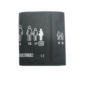 작은 성인 # 10 단일 튜브 Nibp 커프스, 20-27 암 둘레, 가스가없는 경우